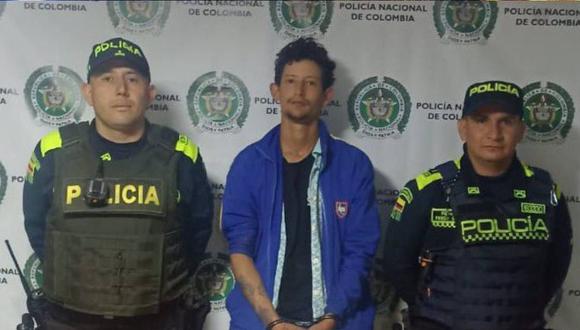 Colombia explicó por qué no expulsó hacia al Perú al feminicida Sergio Tarache Parra. (Foto: Policía de Colombia)