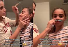 Ayudó a su hija de 10 años a depilarse revelando el terrible motivo