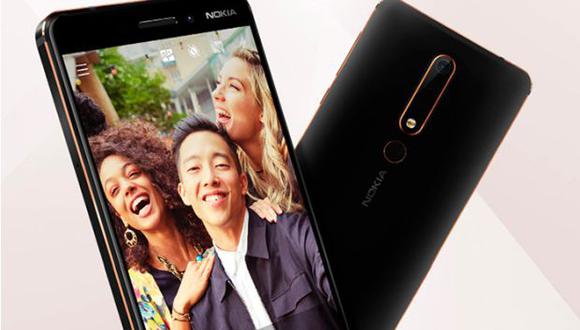 El Nokia 6 versión 2018 presentará un diseño más estético a comparación del presentado en 2017. (Foto: Nokia)