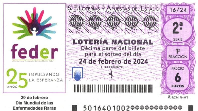 Lotería Nacional: comprobar resultados y décimos del sábado 24 de febrero