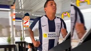 Christian Cueva entrena con camiseta de Alianza Lima durante la cuarentena por el coronavirus | VIDEO Y FOTOS