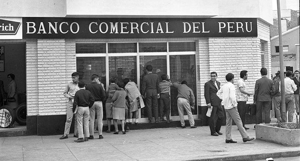 El 21 de noviembre de 1967, dos policías frustraron el asalto a una agencia del Banco Comercial del Perú, ubicada en Pueblo Libre. (Foto: GEC Archivo Histórico)