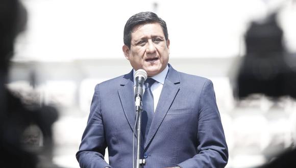 Héctor Ventura pidió la destitución de Raúl Alfaro como comandante general de la Policía Nacional. (Foto: El Comercio)