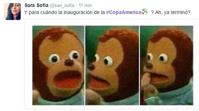 Los memes que arrancaron con la inauguración de la Copa América - 5