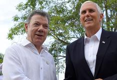 Vicepresidente de EE.UU. llegó a Colombia en medio de tensiones con Venezuela
