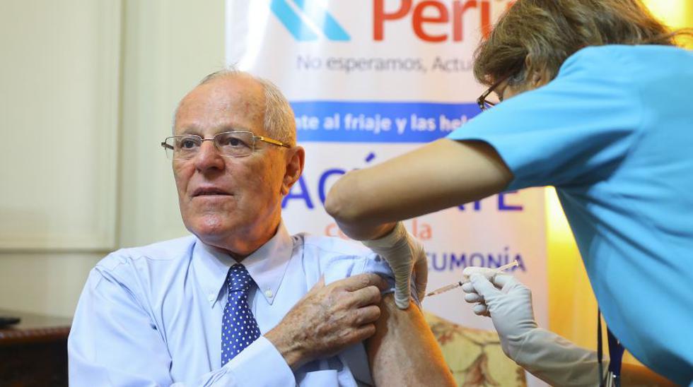 &ldquo;Que todos se vacunen y, sobre todo, que haya disponibilidad y acceso a las vacunas&rdquo;, expres&oacute; el presidente Pedro Pablo Kuczynski (PPK). (Foto: Presidencia de la Rep&uacute;blica)
