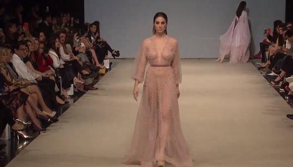 Desfile de Michael Costello en LIF Week. (Foto: Captura de pantalla)