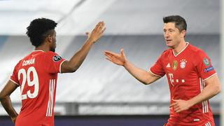 Bayern Múnich goleó como visitante 4-1 a Lazio por la ida de octavos de la Champions League 