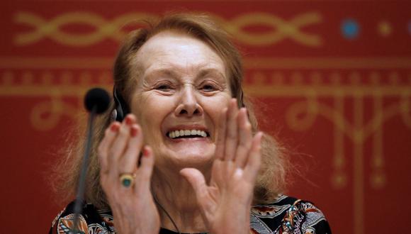 La escritora francesa Annie Ernaux es la ganadora del Nobel de Literatura 2022.  (Foto: Ulises Ruiz / AFP)