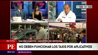 Coronavirus en Perú: taxis por aplicativos dejarán de funcionar
