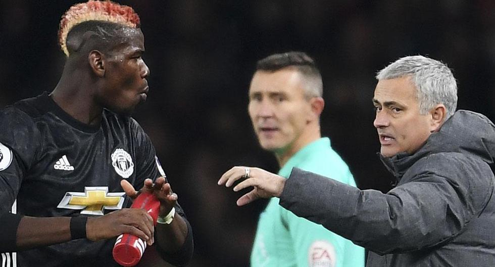 Paul Pogba quiere marcharse del Manchester United y habría tenido una discusión con el técnico José Mourinho | Foto: Getty Images