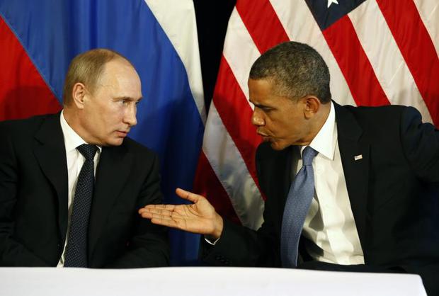 La crisis de Ucrania: uno de los temas que enfrentó al entonces presidente de EE.UU., Barack Obama, y a su par ruso, Vladimir Putin.