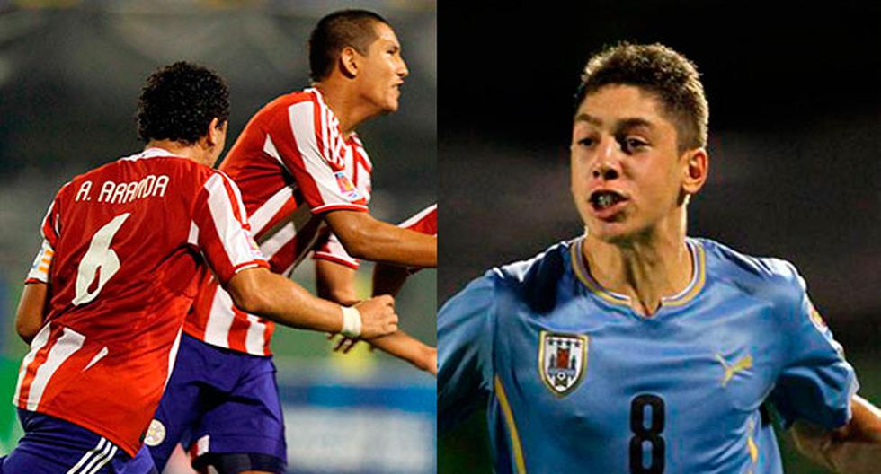 Paraguay y Uruguay se enfrentan en el Sudamericano Sub 17. (Foto: EFE)