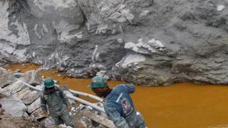Analizarán si derrame de relave minero afectó agua de Orcopampa