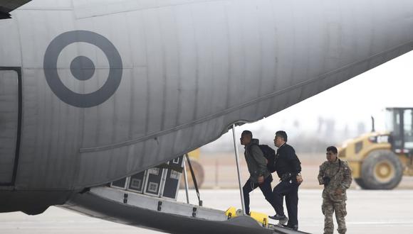 Autorizan viaje de personal FAP para vuelo aéreo de ciudadanos venezolanos que serán deportados del país. (Foto: Archivo GEC/Renzo Salazar)