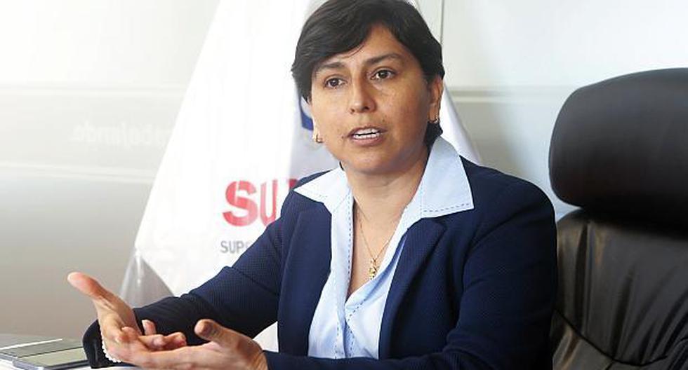Sylvia Cáceres fue viceministra de Trabajo y jefa de la Sunafil. (Foto: GEC)