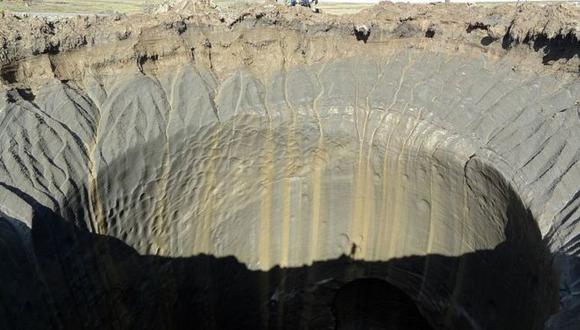 Los cráteres comenzaron a aparecer en 2014. (GETTY IMAGES).