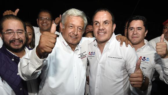 El exjugador del América es actual gobernador del estado de Morelos. (Foto: AFP)