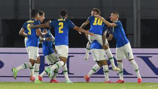 Brasil venció 0-2 a Paraguay y sigue líder con puntaje perfecto en las Eliminatorias Qatar 2022