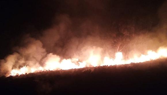 Áncash: COER reporta 40 incendios forestales durante el 2020 y cifra duplica a la del año pasado (Foto referencial)