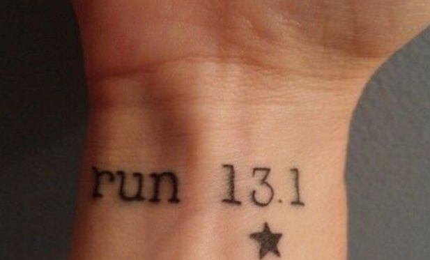 Un tatuaje es una forma expresar tu amor por el running.