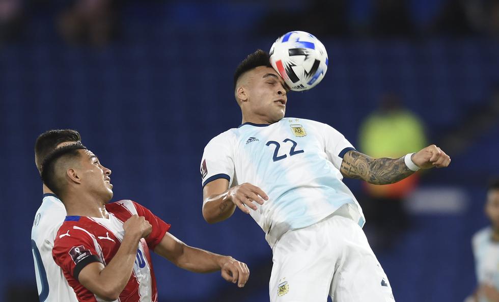 Argentina - Paraguay: Eliminatorias Qatar 2022. (Foto: AFP)
