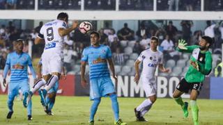 Sporting Cristal fue goleado 4-0 por Santos y se despidió de la Copa Libertadores 2017