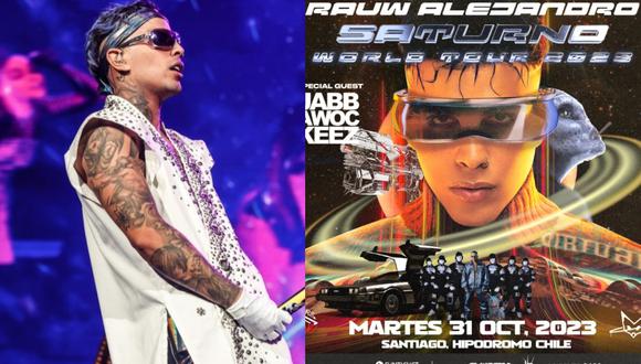 Concierto de Rauw Alejandro en Chile 2023: fechas, lugar, precios, preventa y dónde comprar entradas