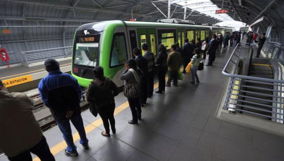 Se suspendieron los servicios en tres estaciones del Metro de Lima. (Foto: GEC)