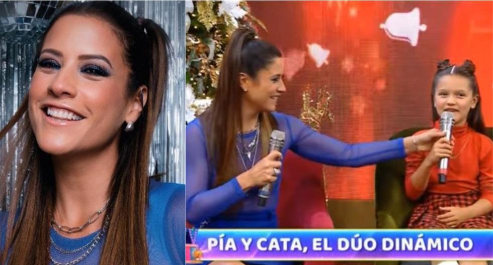 María Pía Copello Su Hija Catalina Enternece Al Aparecer En El Programa De Magaly Medina