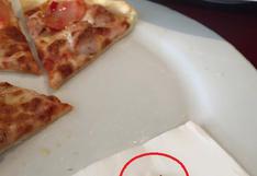 Pizza Hut respondió así a cliente que halló gusano en su ensalada