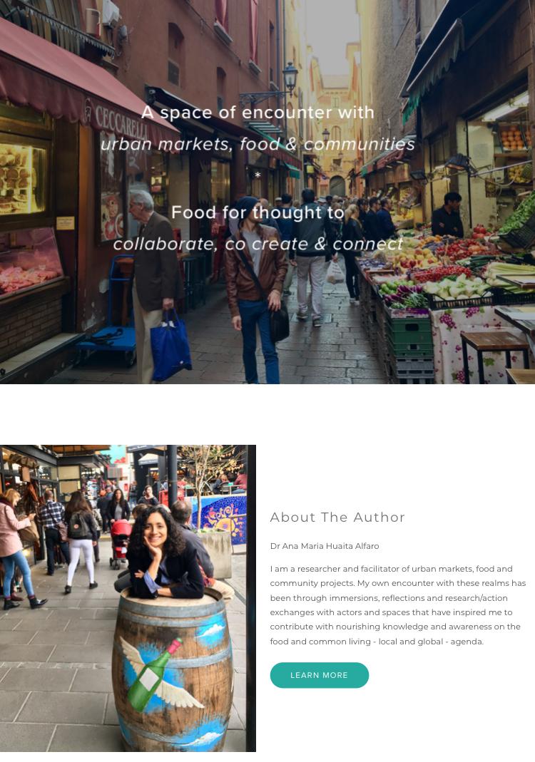 El proyecto CoMercado de Ana María Hauita busca reconocer el sentido de comunidad inherente a los mercados y las prácticas que ahí se comparten, como el comer. 