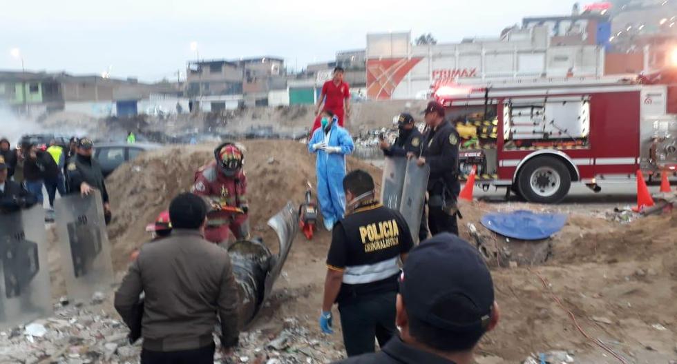 Un familiar de Estela Alva fue quien identificó el cadáver en la Morgue Central de Lima del Ministerio Público. (Foto: Kelvin García / GEC)