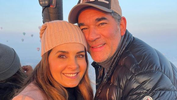 Mayrín Villanueva y Eduardo Santamarina son esposos desde hace 13 años (Foto: Mayrín Villanueva / Instagram)