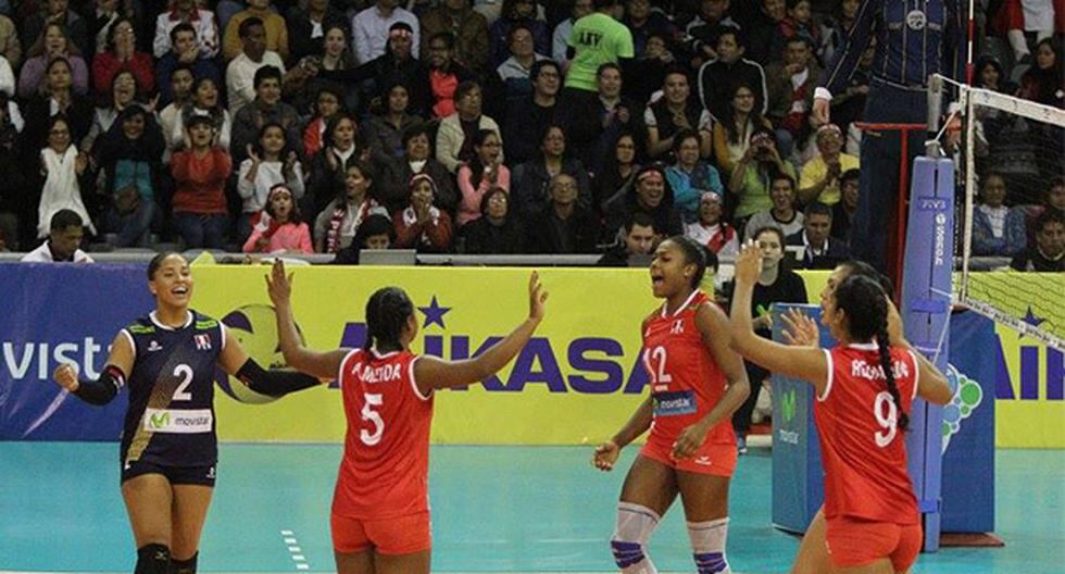 Perú enfrenta a Colombia por el primer lugar del Grupo B en el Sudamericano Femenino U23 | Foto: Federación Peruana de Voley