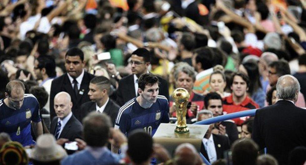 Lionel Messi es protagonista de esta fotografía ganadora. (Foto: Bao Tailiang)