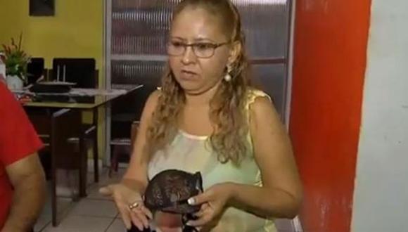 Brasil: mujer afirma que su sostén la salvó de bala perdida
