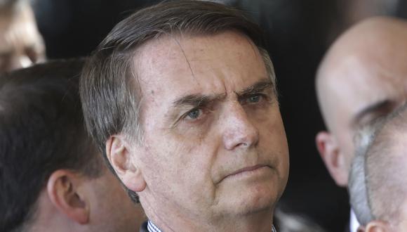 Jair Bolsonaro dice que se acabaron los indultos a presos en Brasil. (AP).