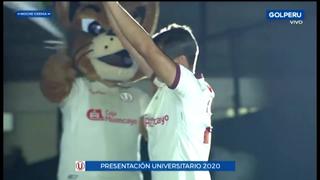 Hinchas de Universitario recibieron a Aldo Corzo con caluroso cántico en la ‘Noche Crema’ 2020 [VIDEO]