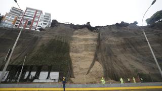 Costa Verde: tramo de Barranco en sentido de sur a norte seguirá cerrado por cambio de geomallas