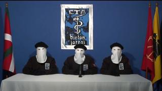 ETA anuncia su intención de dejar las armas para el 8 de abril