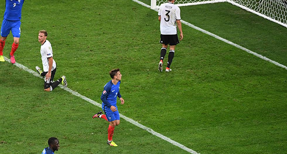 Francia dejó a Alemania fuera de la Eurocopa al vencerla en semifinales (Foto: AFP)