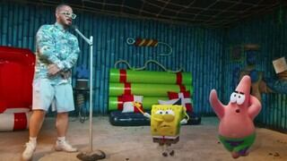 J Balvin se divierte con ‘Bob Esponja’ y ‘Patricio’ en el videoclip de “Agua” 