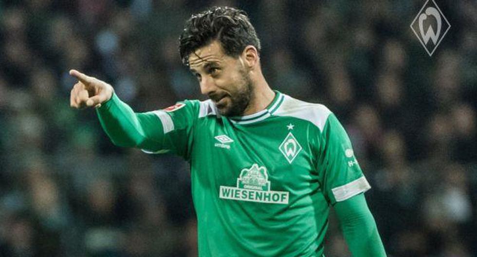 Claudio Pizarro ha anotado dos goles en la presente temporada de la Bundesliga. (Foto: Werder Bremen)