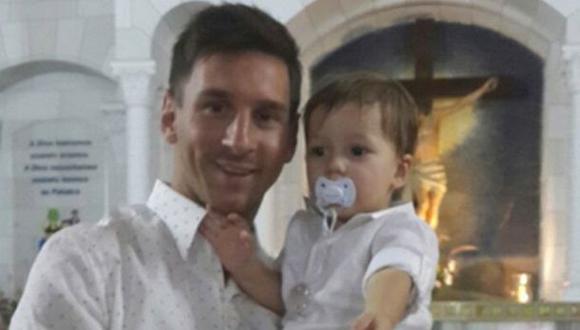 Facebook: Lionel Messi se convirtió en el padrino de su sobrino
