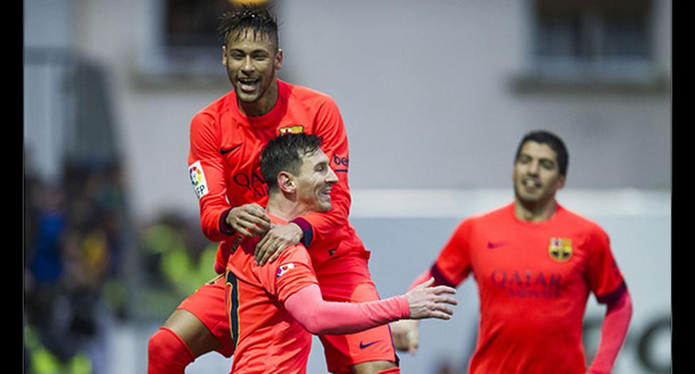 El Barcelona mantiene la punta de la Liga BBVA. (Foto: Getty Images)