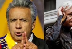 Lenín Moreno le pide a Julian Assange que no intervenga en los asuntos de Ecuador