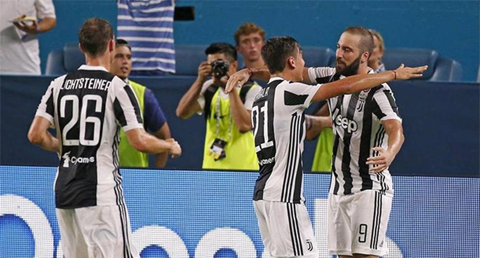 Con el agónico gol de Claudio Marchisio, Juventus se quedó con la victoria final por la International Champions Cup ante un PSG que no mostró su mejor nivel. (Foto: Twitter)