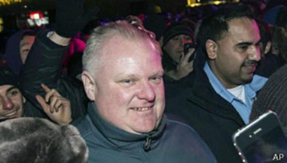 Polémico alcalde de Toronto irá a la reelección