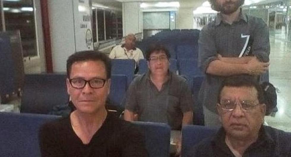 Cuatro periodistas regresaron al Perú. (Foto: EFE)